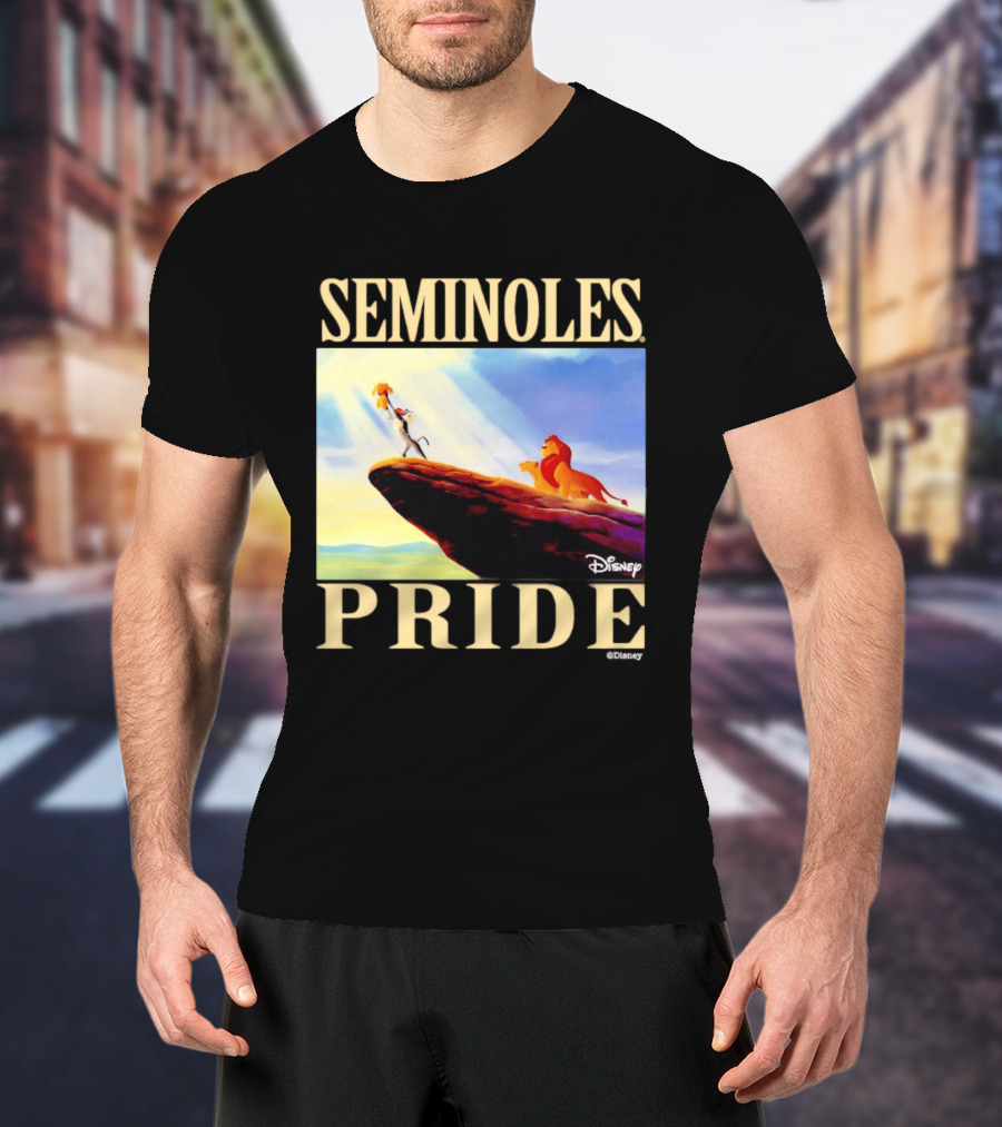 Seminoles Pride Florida State Disney Lion King Scene T-Shirt