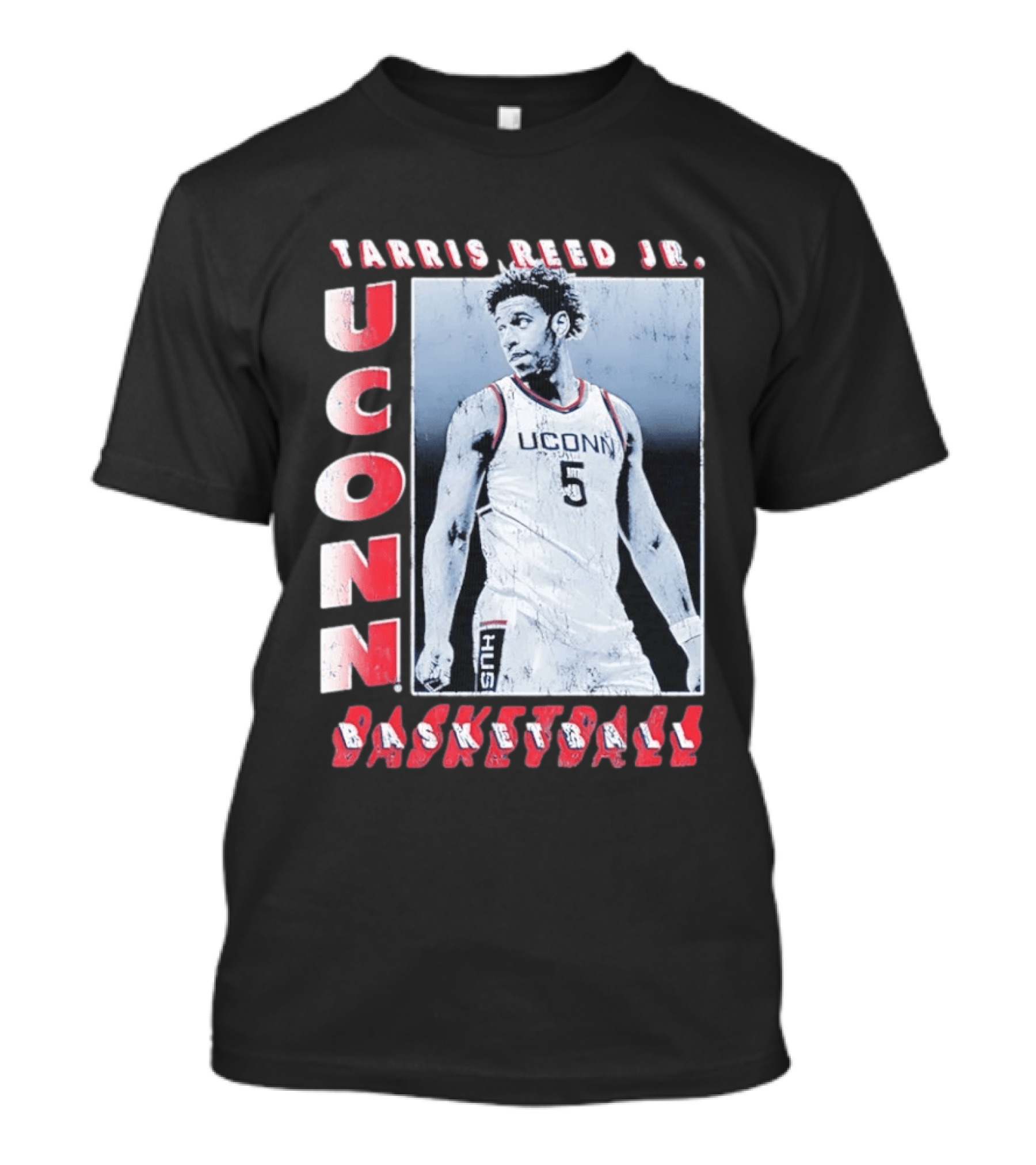 Tarris Reed Jr UConn Basketball Huskies T-Shirt