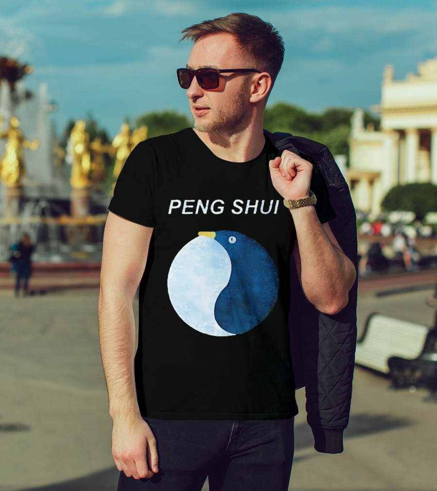 Peng Shui Feng Shui Penguin Yin Yang T-Shirt