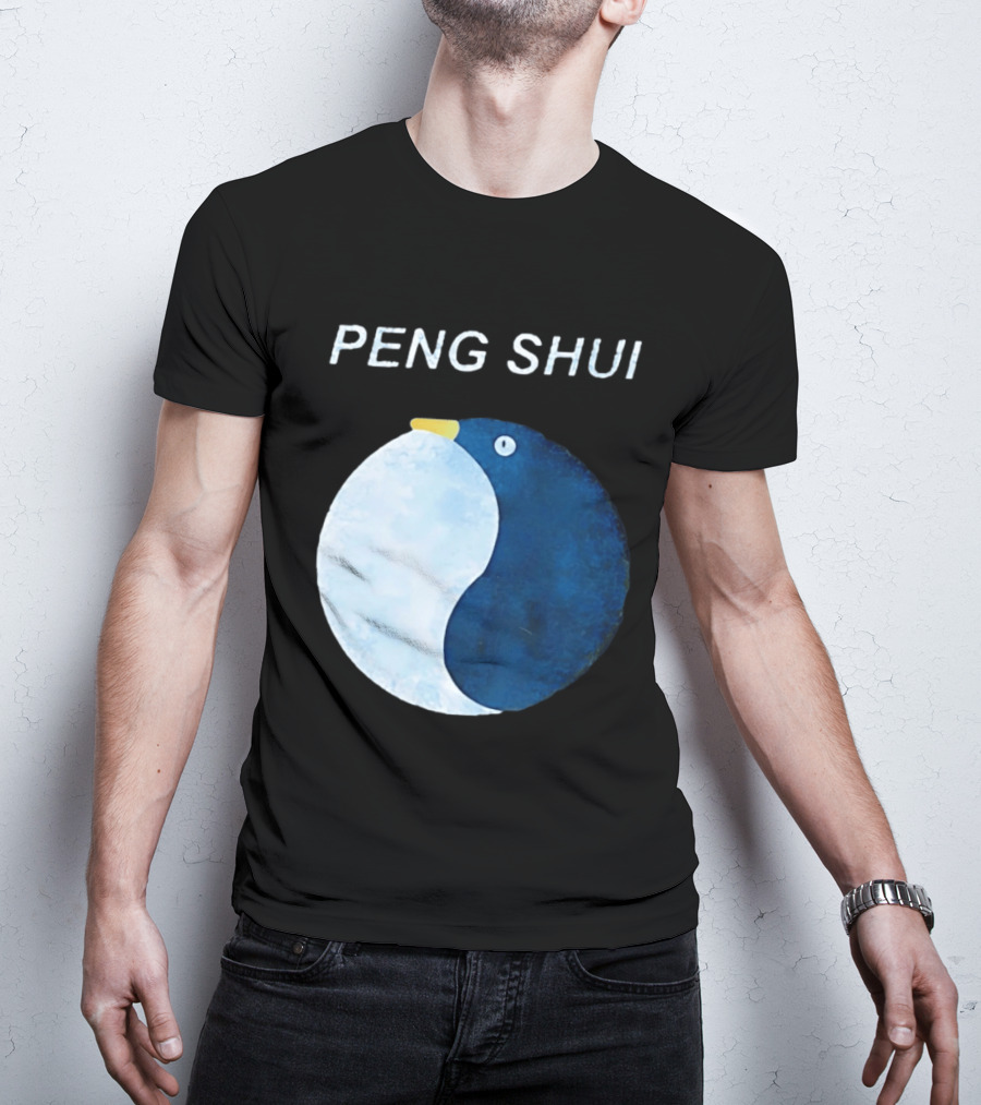 Peng Shui Feng Shui Penguin Yin Yang T-Shirt