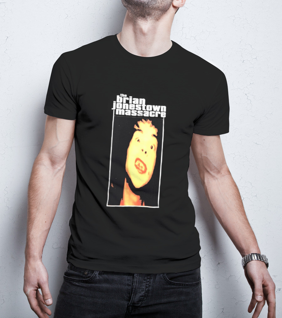 The Brian Jonestown Massacre Distorted Yellow Face T-Shirt