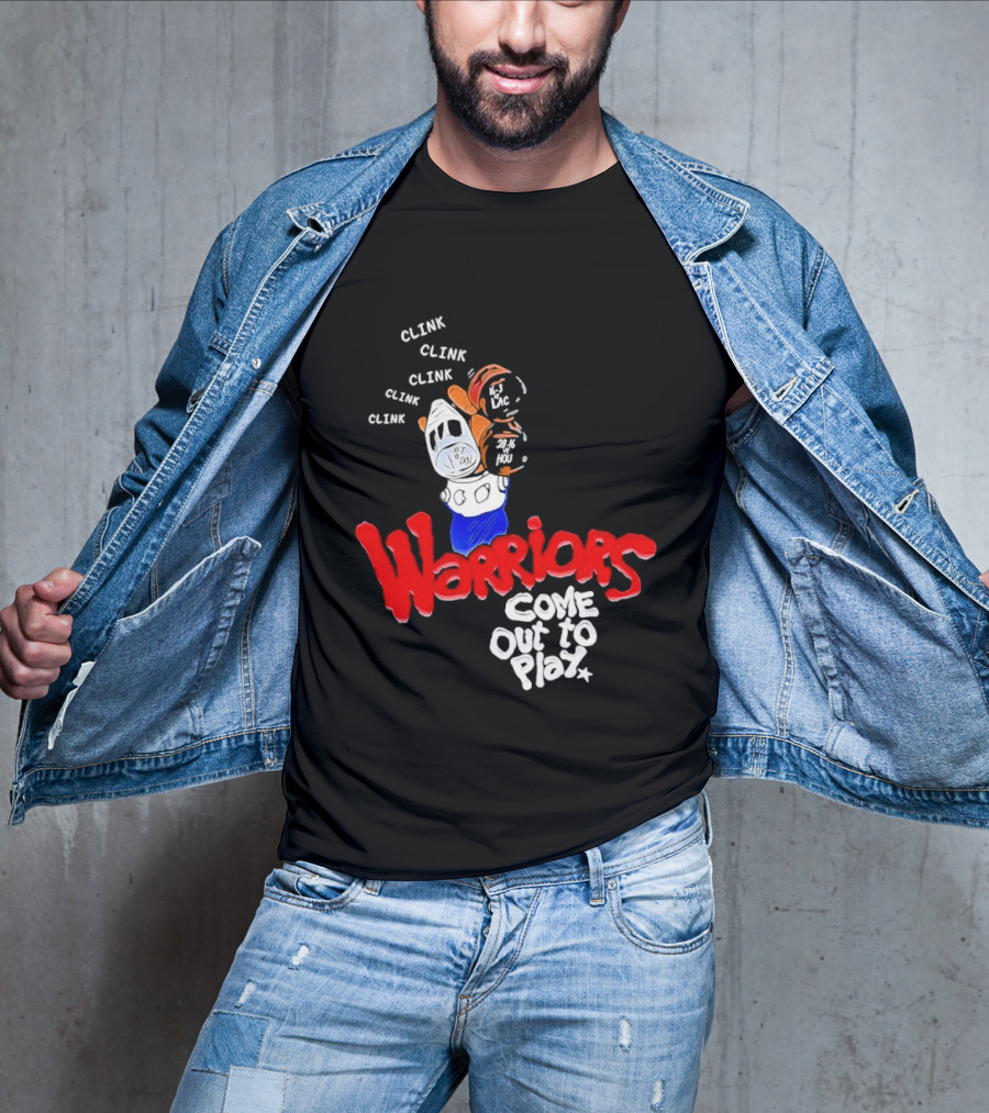 Warriors Come Out To Play Clink Bat Iconic Scene T-Shirt