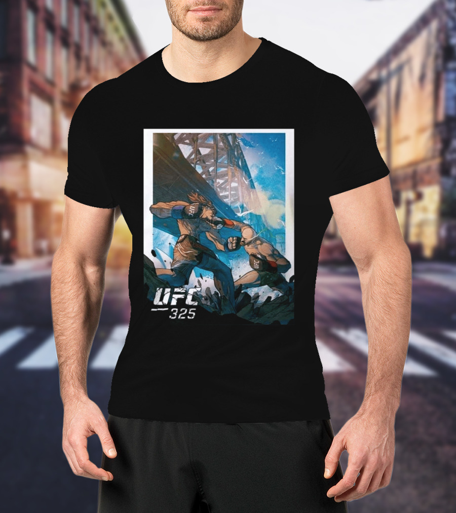 UFC 325 Alexander Volkanovski Vs Diego Lopes February 2026 Warrick Wong T-Shirt