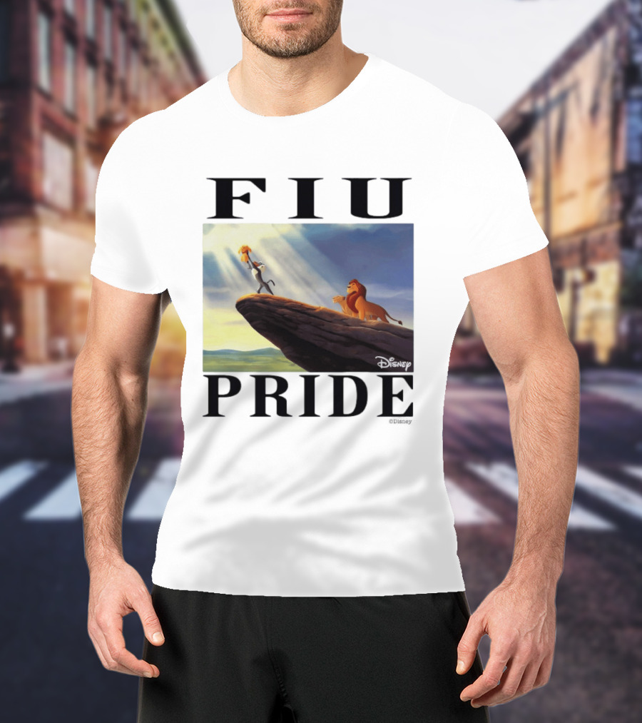 FIU Pride Florida International Golden Panthers Lion King Disney T-Shirt