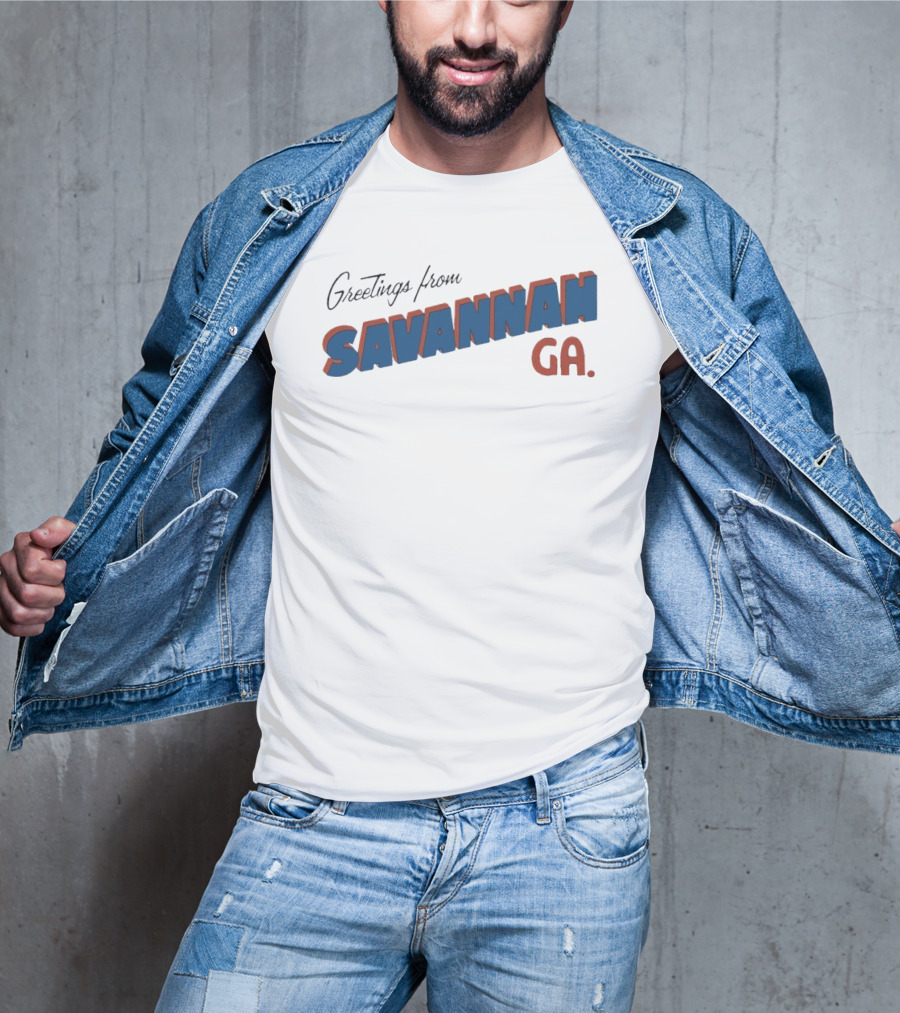 Greetings From Savannah Georgia GA T-Shirt