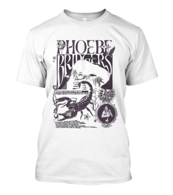 Phoebe Bridgers I Know The End Natural Scorpion Star T-Shirt