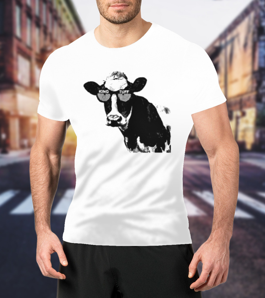 King Tuff X Ray Cow Illustration Holstein T-Shirt