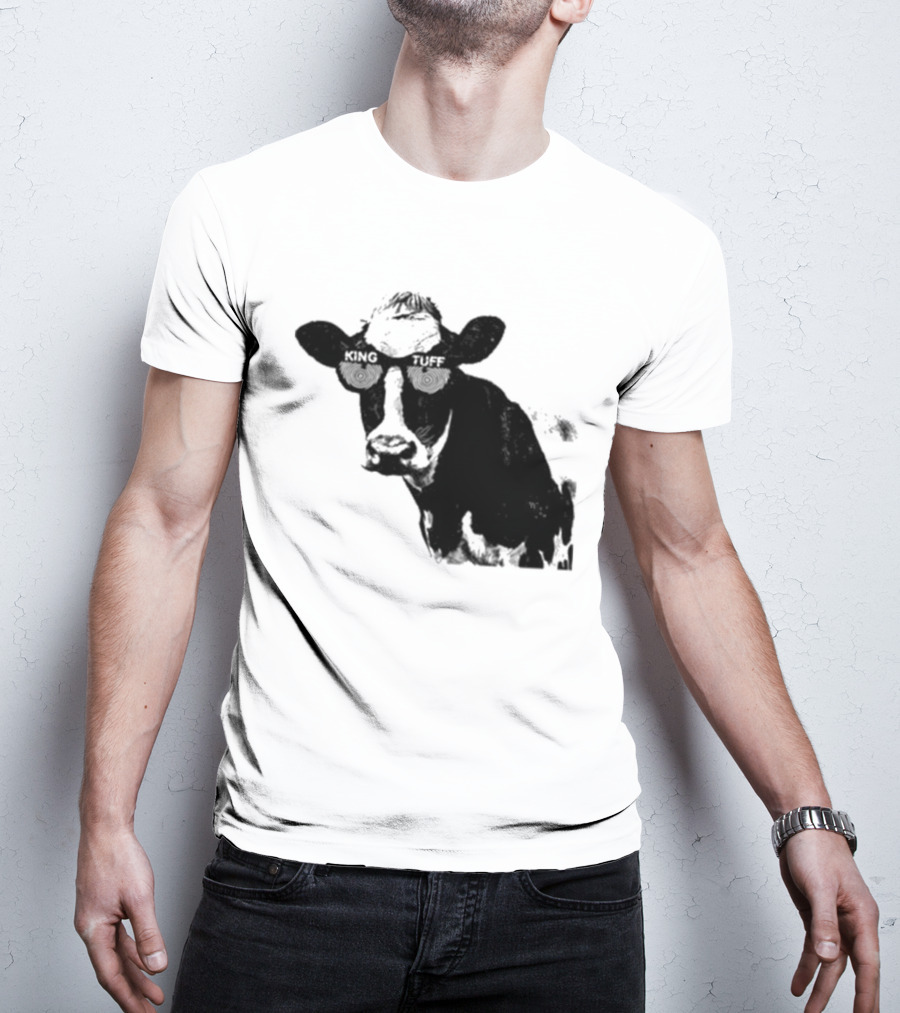 King Tuff X Ray Cow Illustration Holstein T-Shirt