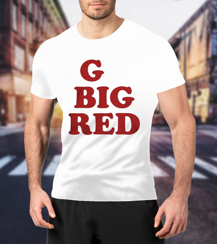 Nebraska Cornhuskers G Big Red Football Fan Gear T-Shirt