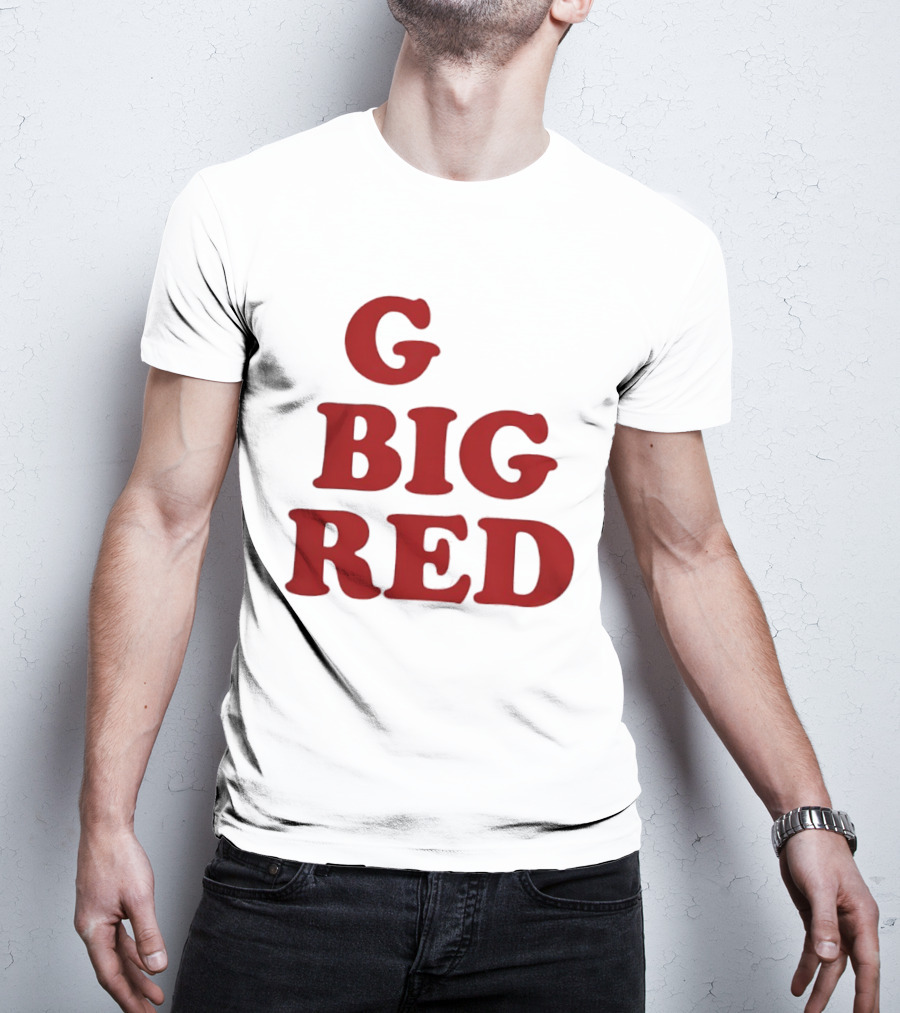 Nebraska Cornhuskers G Big Red Football Fan Gear T-Shirt