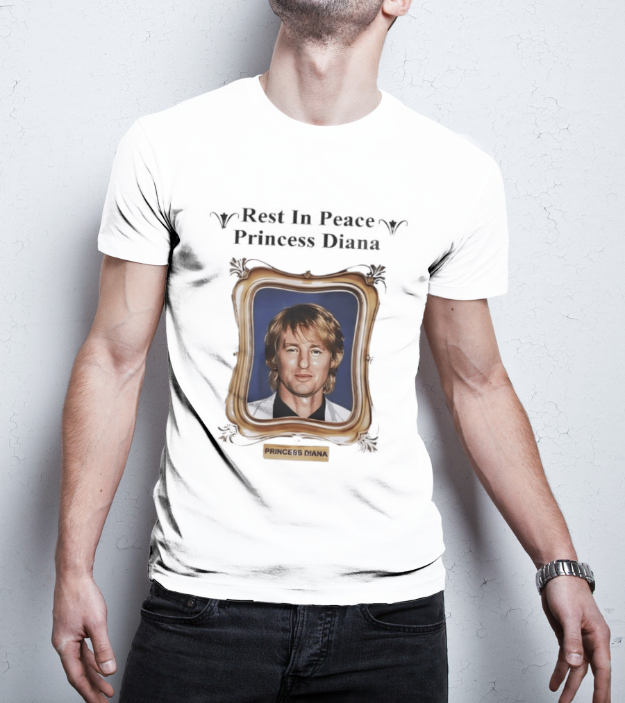 Rest In Peace Princess Diana Vintage Frame T-Shirt