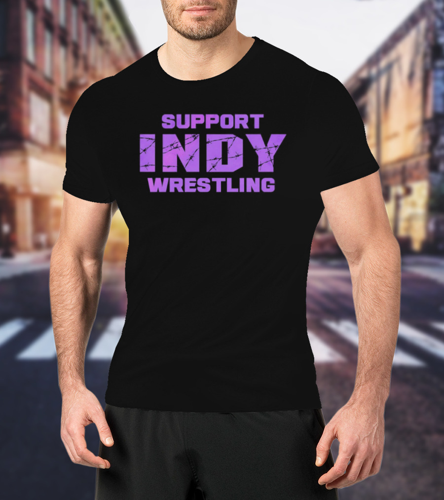 Support Indy Wrestling T-Shirt