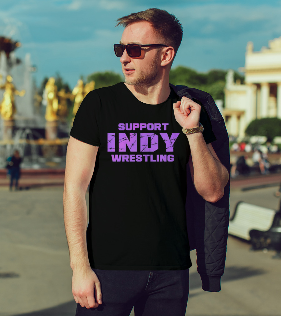 Support Indy Wrestling T-Shirt
