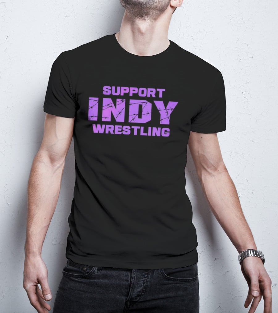 Support Indy Wrestling T-Shirt