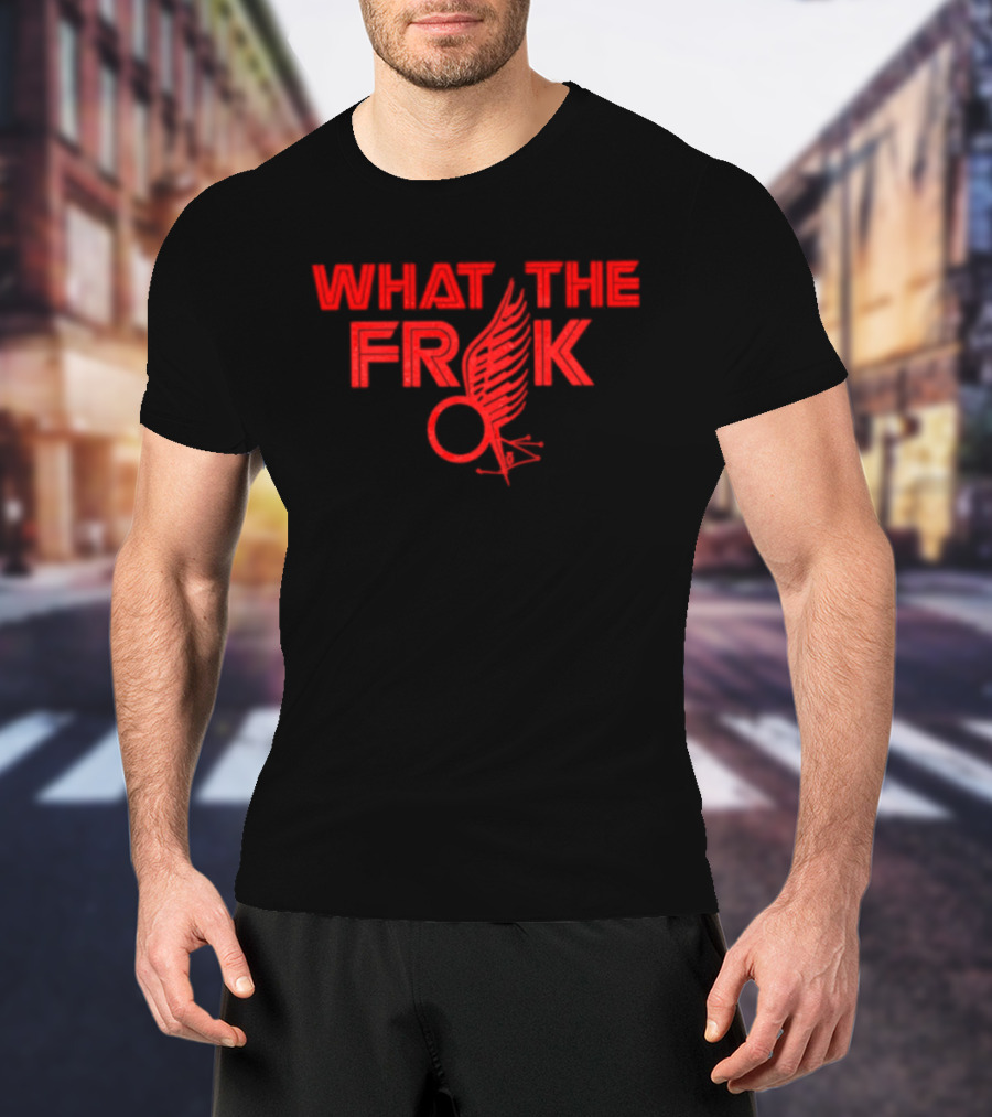 What The Frk Winged Ring Symbol CLE T-Shirt