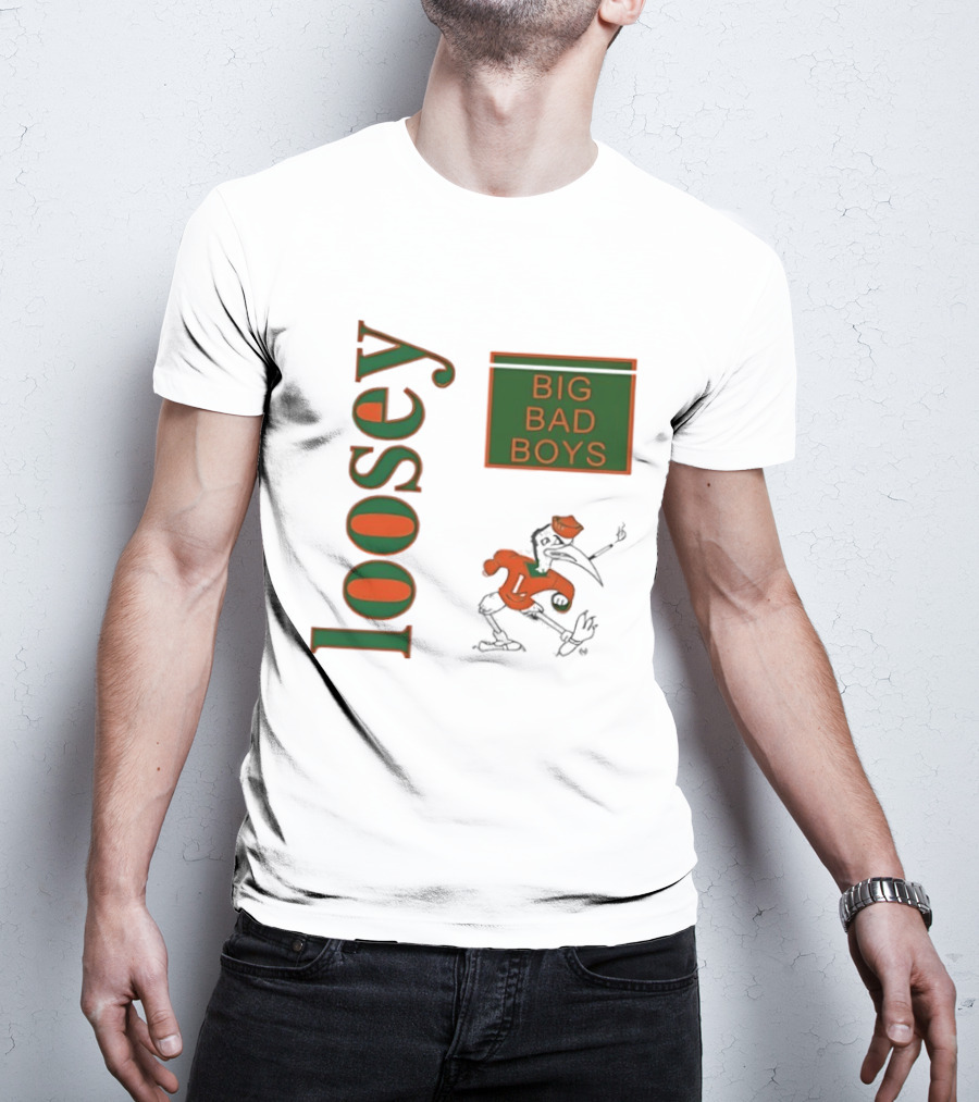 Big Bad Boys Loosey Miami Hurricanes T-Shirt