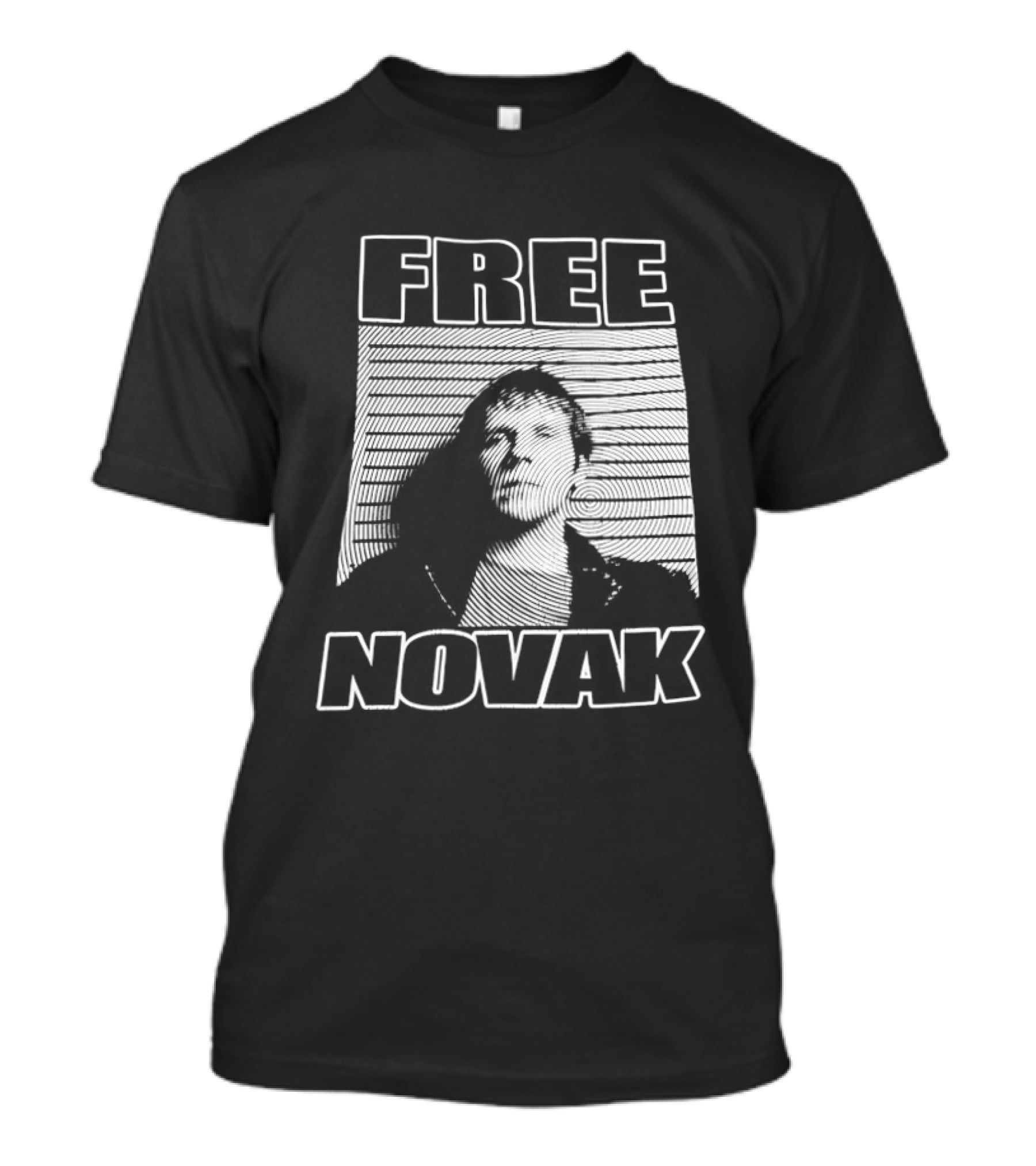 Free Novak Tennis Star Fan Support T-Shirt