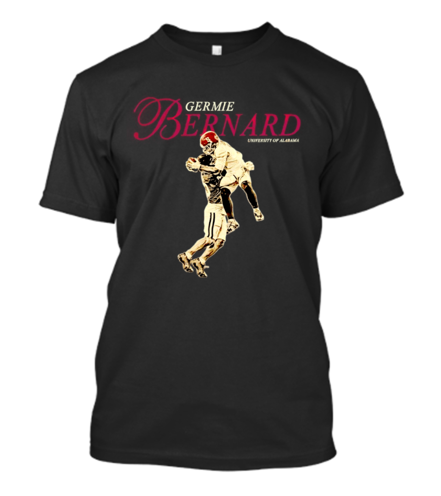 Germie Bernard Alabama NCAA Football Iconic Catch Year T-Shirt