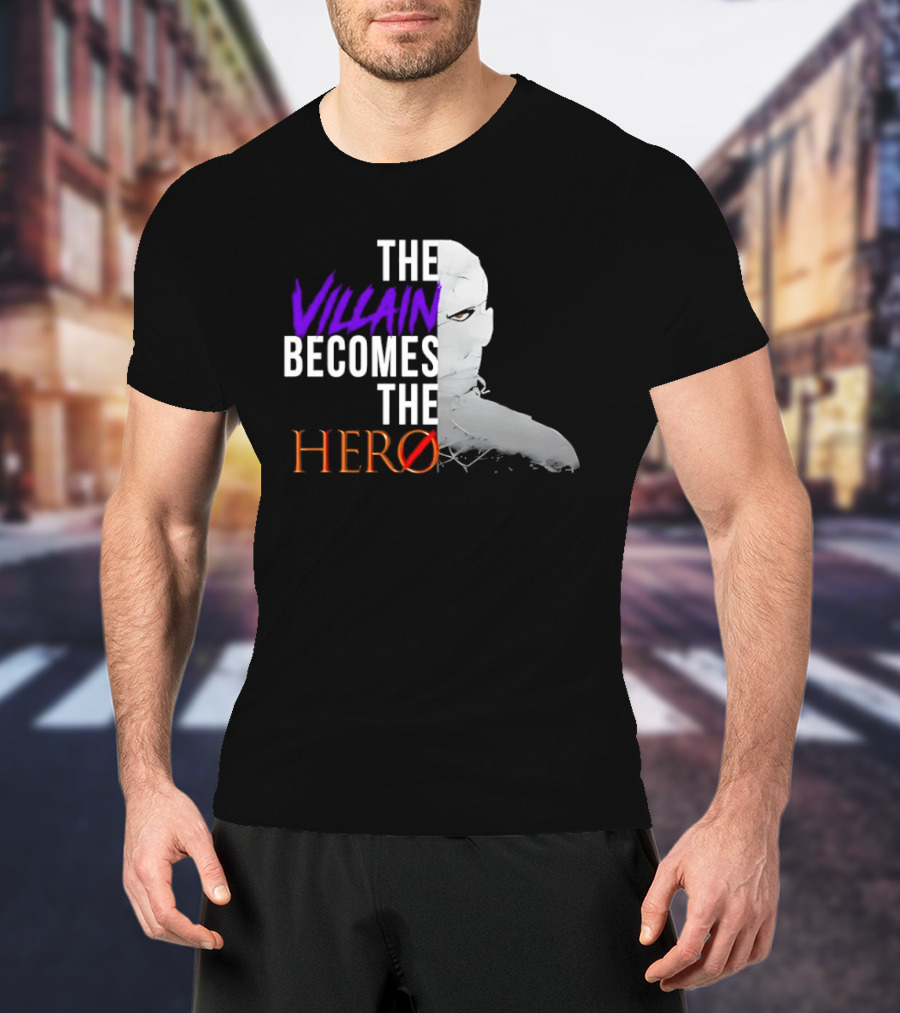 The Villain Becomes The Hero Manga Inspired Transformation T-Shirt