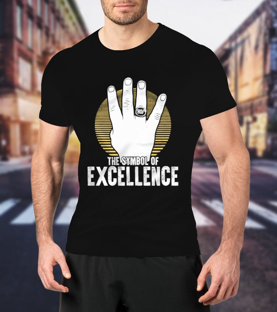Tully Blanchard Symbol Of Excellence Four Horsemen Hand Gesture T-Shirt
