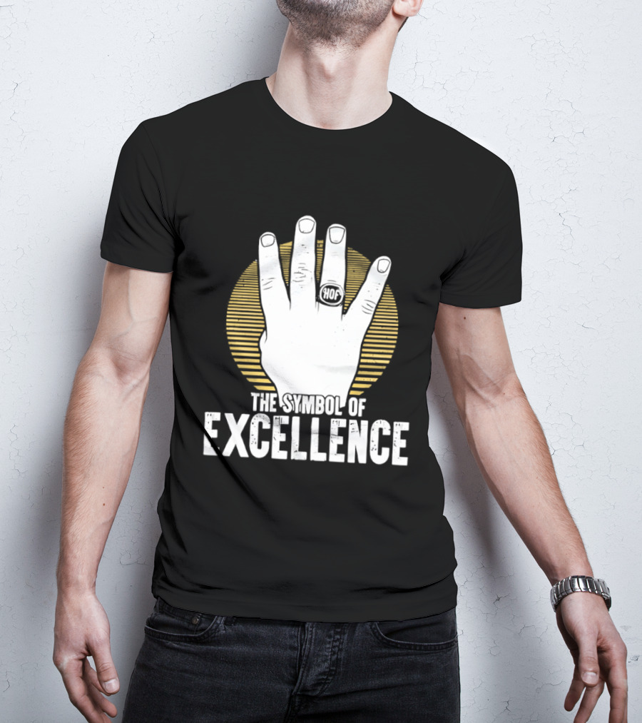 Tully Blanchard Symbol Of Excellence Four Horsemen Hand Gesture T-Shirt
