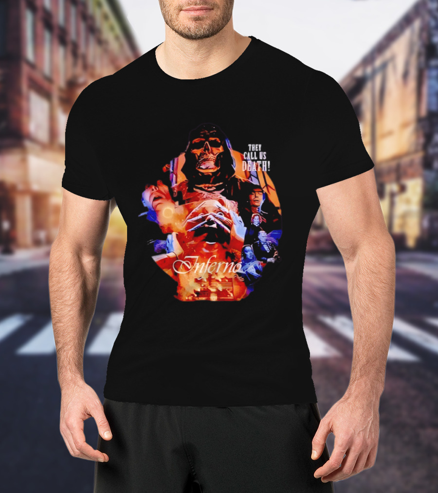 Inferno Dario Argento Film With Death T-Shirt