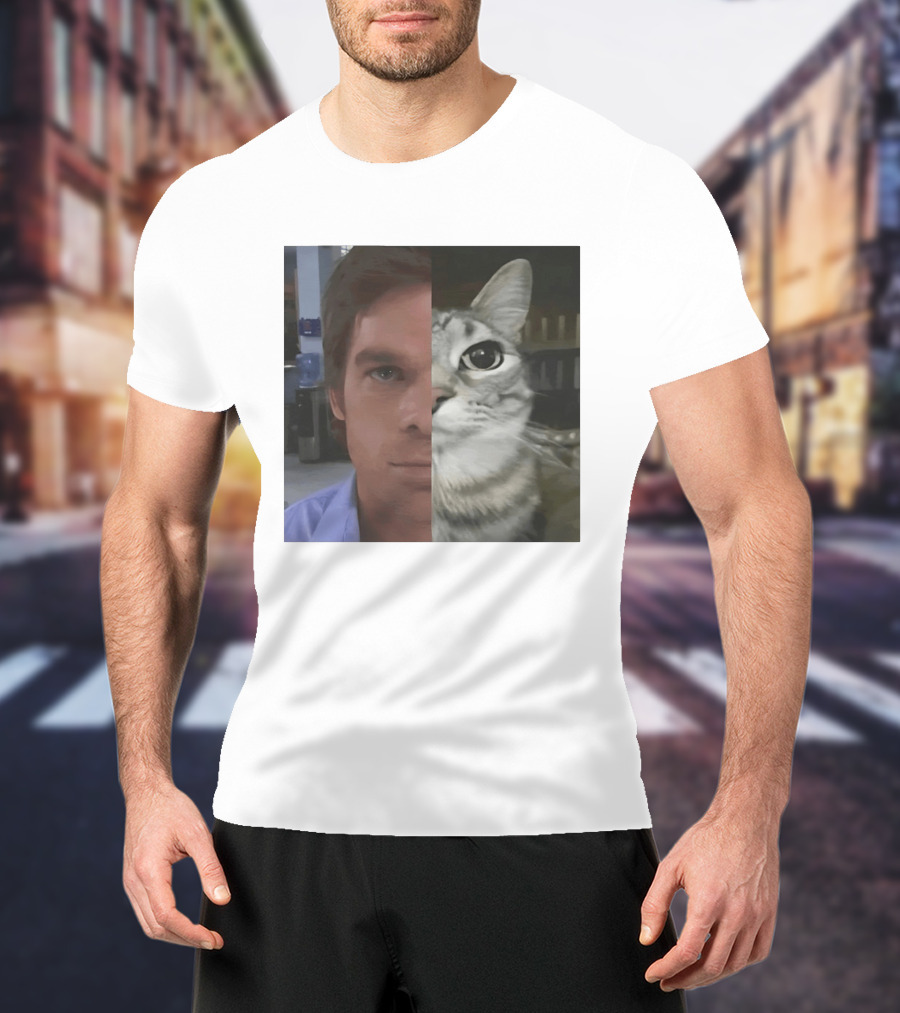 Half Human Half Cat T-Shirt