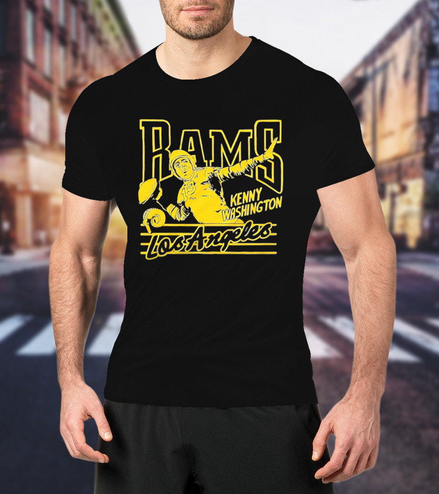 Rams Kenny Washington Los Angeles T-Shirt