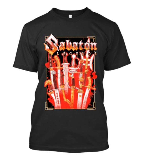 Sabaton Legends The Legendary Swords Collection T-Shirt