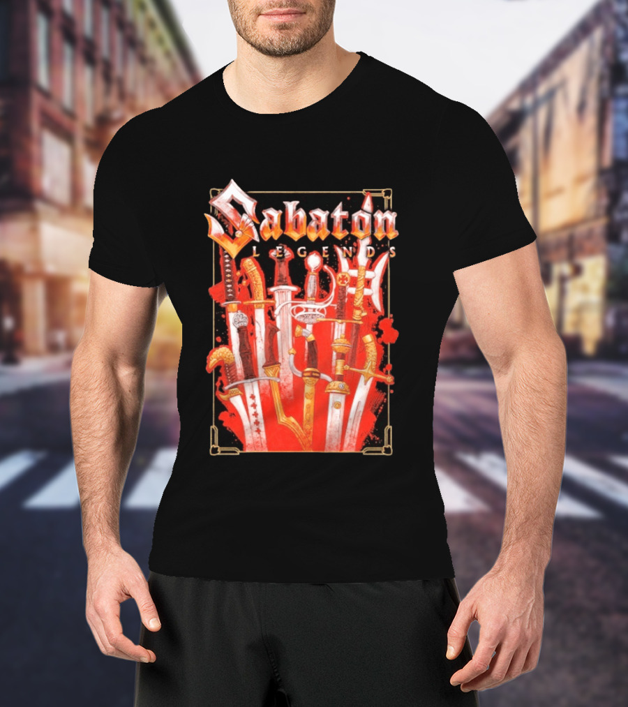 Sabaton Legends The Legendary Swords Collection T-Shirt