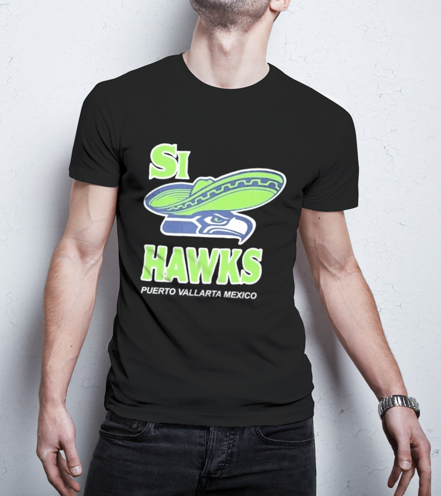 Si Hawks El Verdes De Nuevo T-Shirt