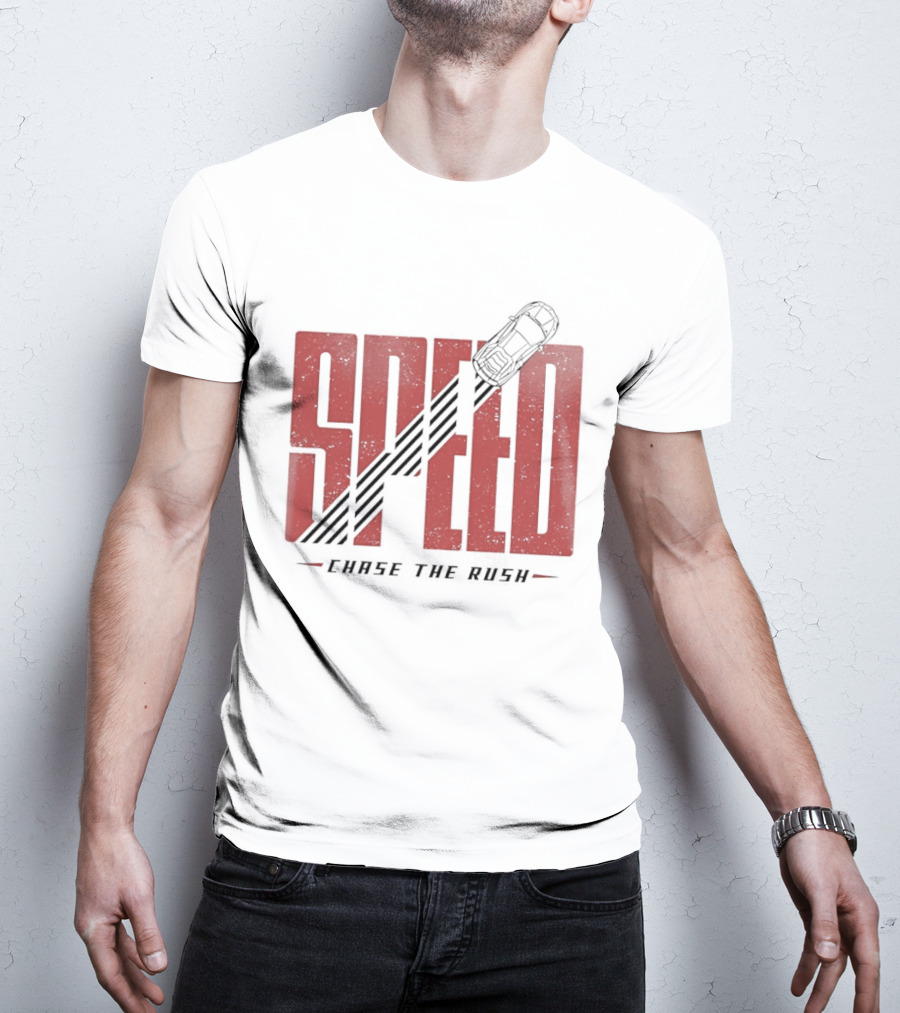 Speed Chase The Rush Racing Pulse T-Shirt