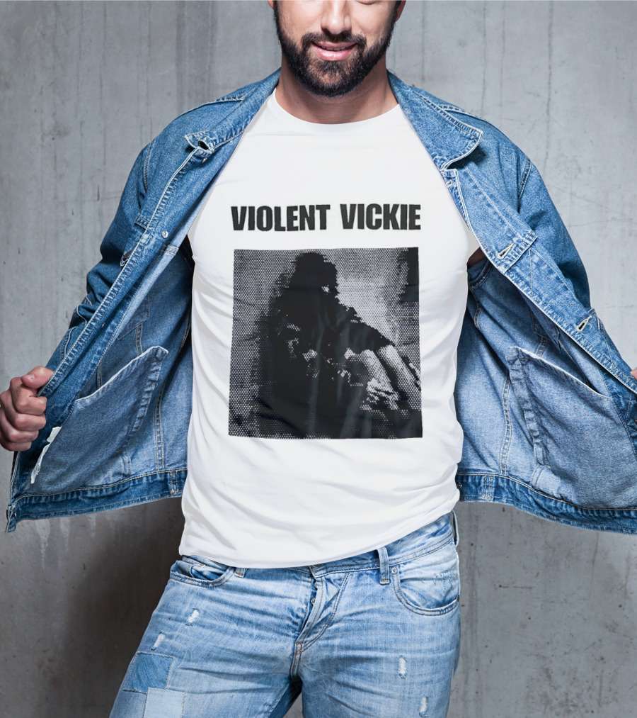 Violent Vickie Pixel Art Visual T-Shirt