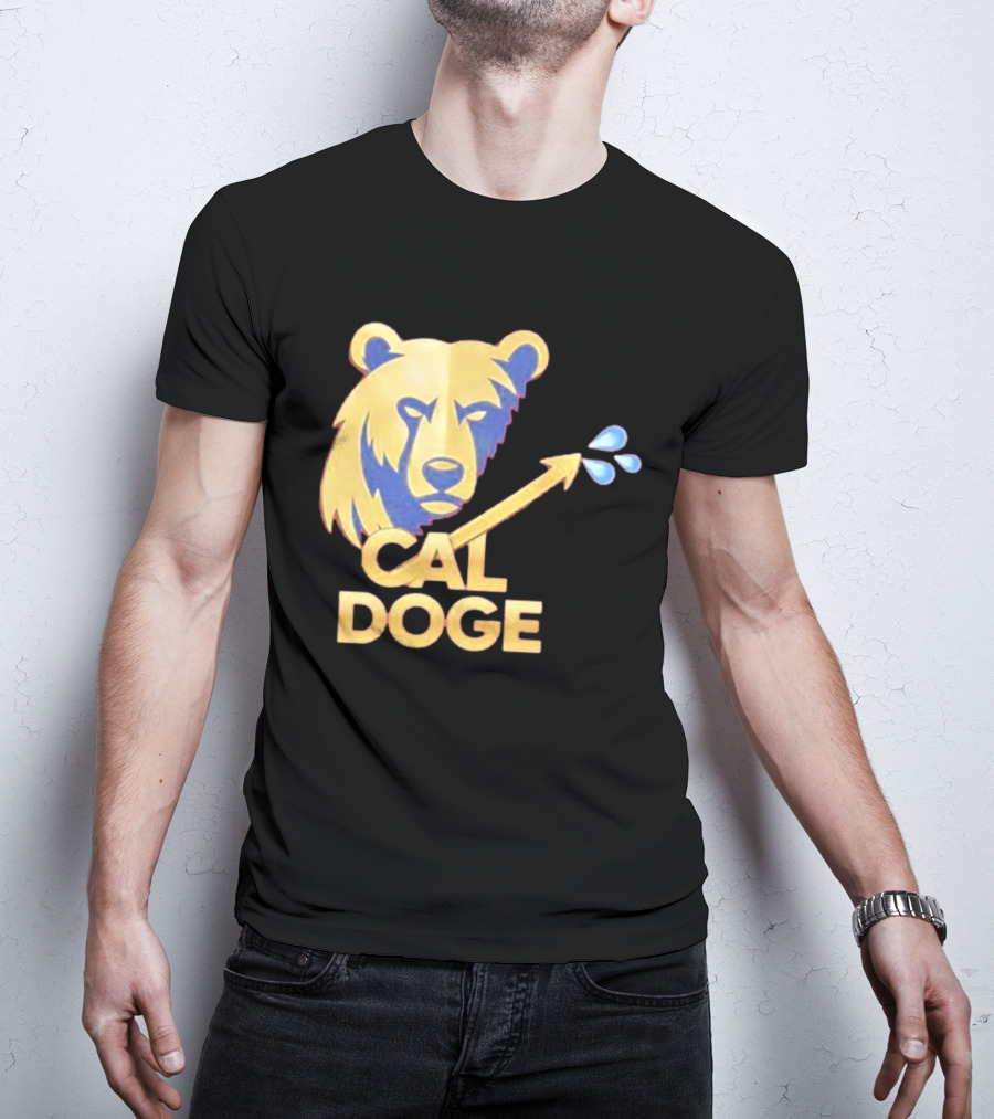 CAL DOGE California Bear Arrow Splash T-Shirt