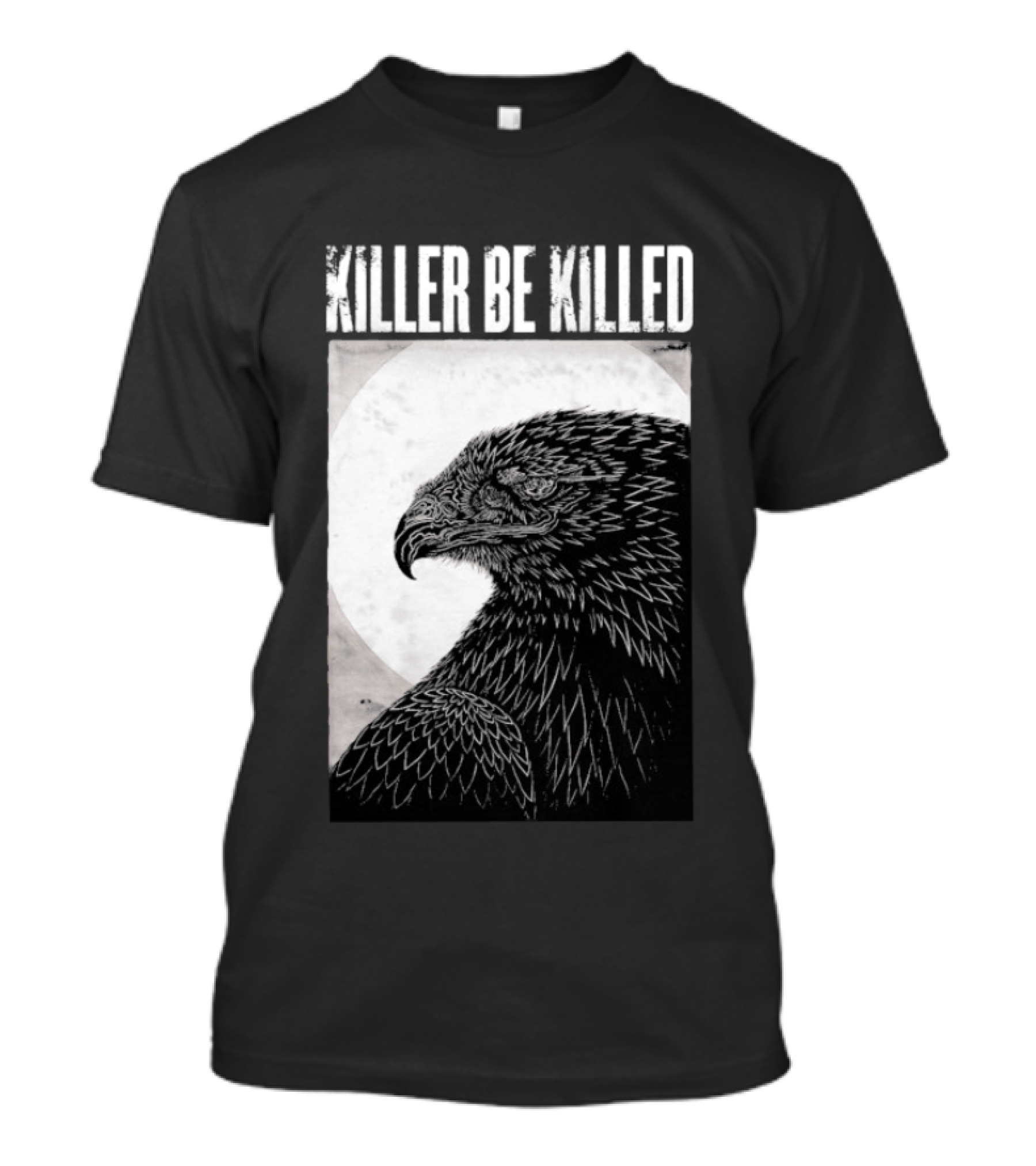 Killer Be Killed Black And White Eagle T-Shirt