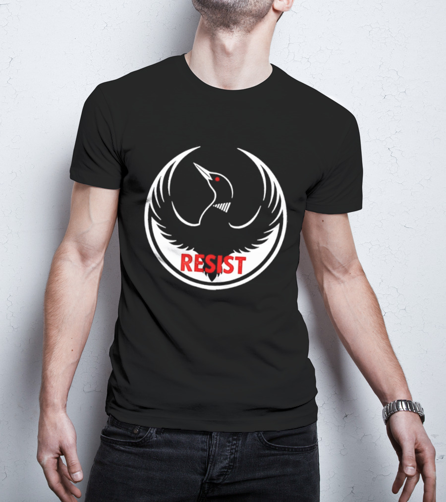 Resist Rebel Loon Alliance Phoenix T-Shirt