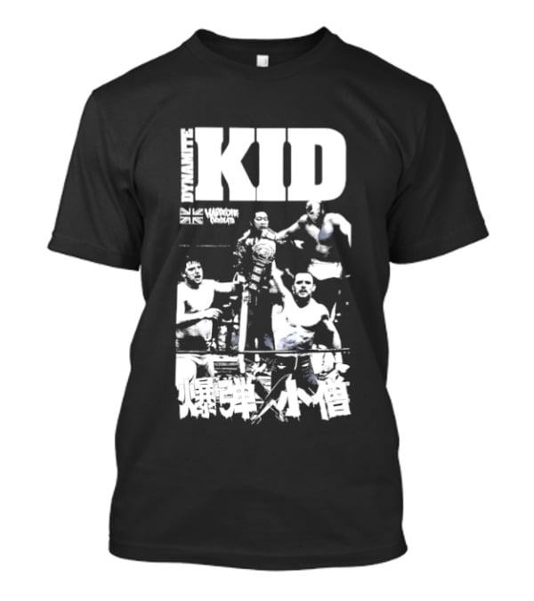 Dynamite Kid Hardcore Chocolate Wrestling Legends Retro Collection T-Shirt