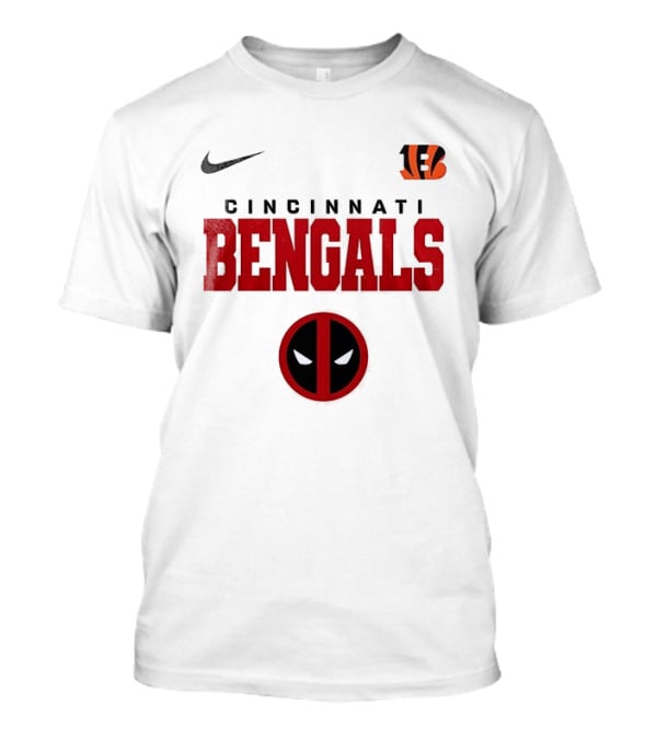 Nike Cincinnati Bengals Deadpool Icon Collaboration T-Shirt