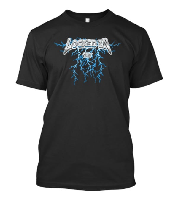 Locked In Lightning Tango Charlie Thunderbolt Burst T-Shirt