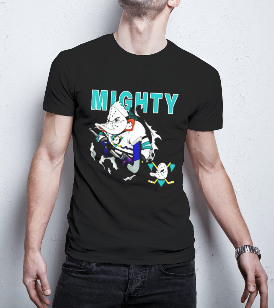 Anaheim Ducks Mighty Hockey Iconic Team T-Shirt
