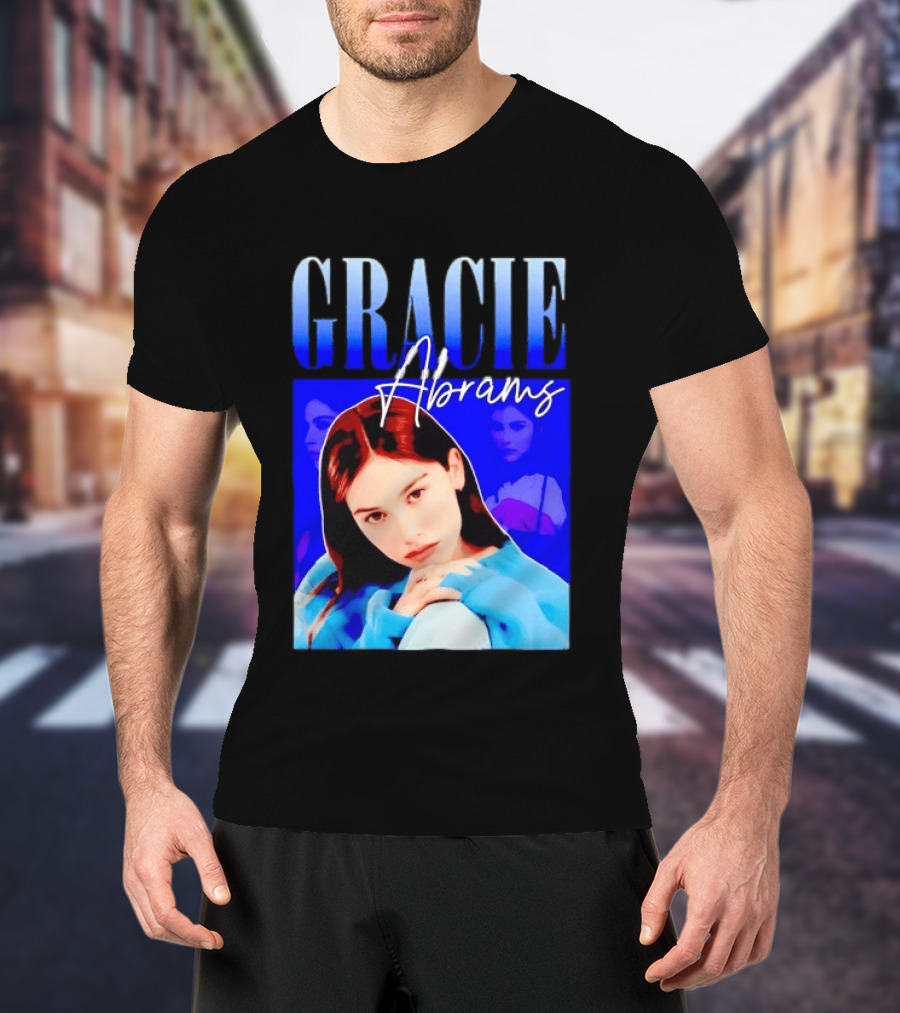 Gracie Abrams Blue Aesthetic T-Shirt