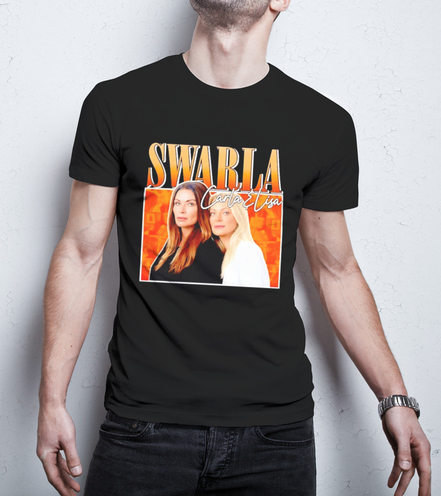 Swarla Carla And Lisa Iconic Orange T-Shirt
