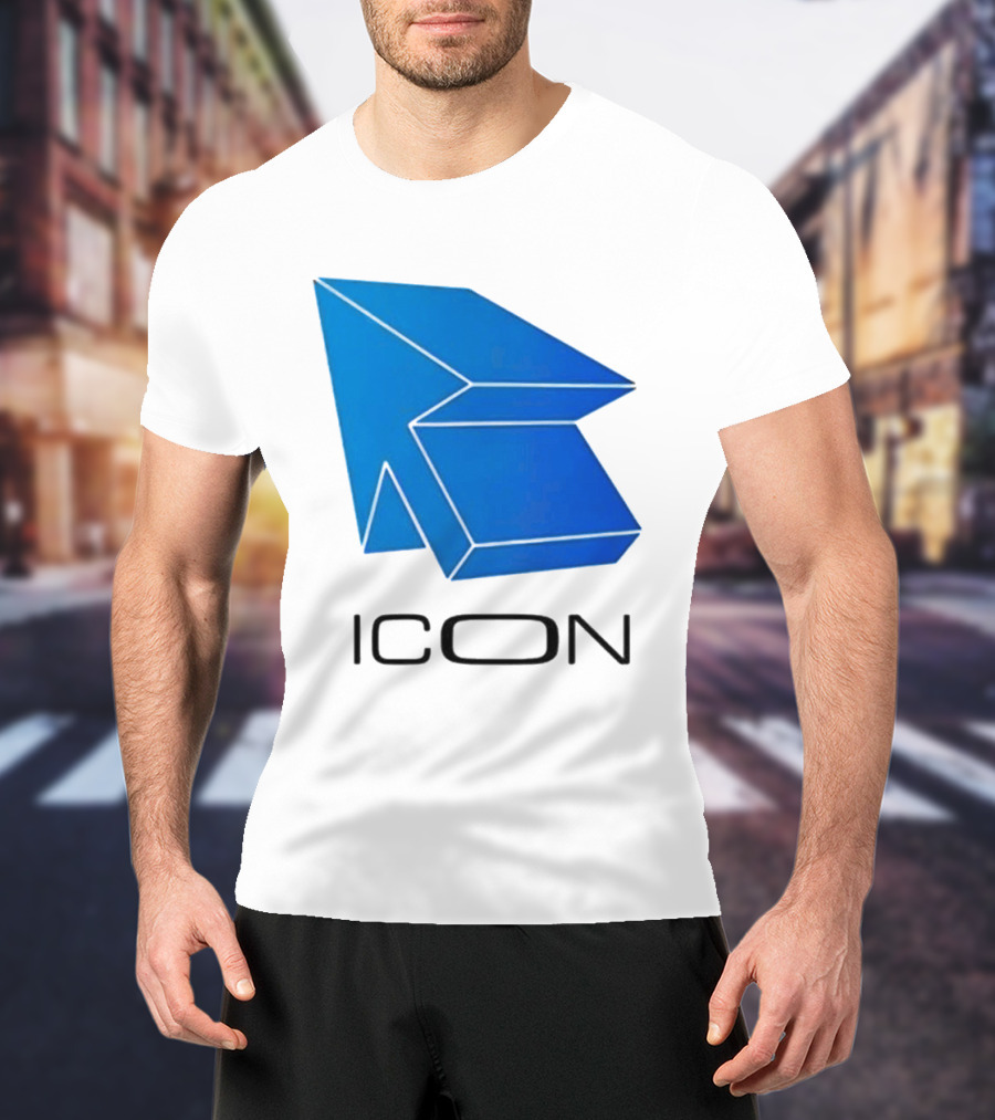 ICON Blue 3D Arrow T-Shirt