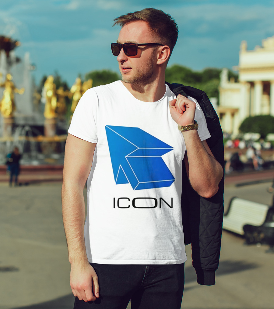 ICON Blue 3D Arrow T-Shirt