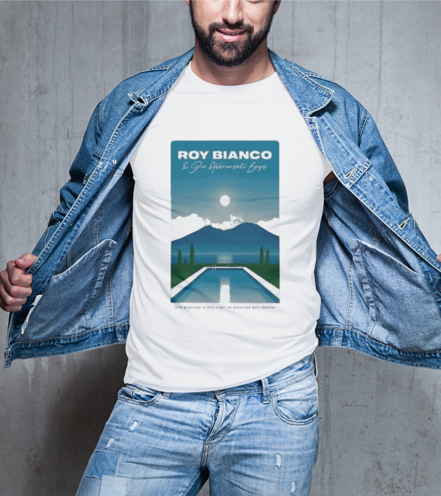 Roy Bianco & Die Abbrunzati Boys Tour 2024 Poolside Paradise Moonlit Mountain T-Shirt