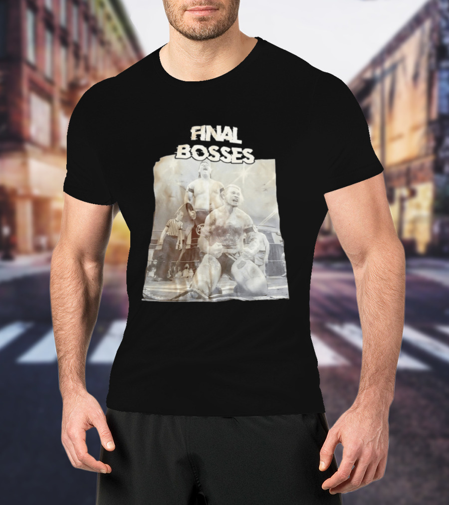 Final Bosses Wrestling Showdown VIF T-Shirt