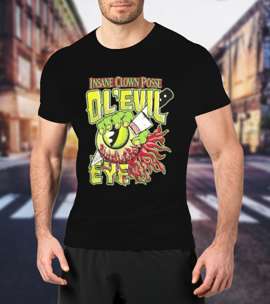 Insane Clown Posse Ol' Evil Eye Knife Hand T-Shirt