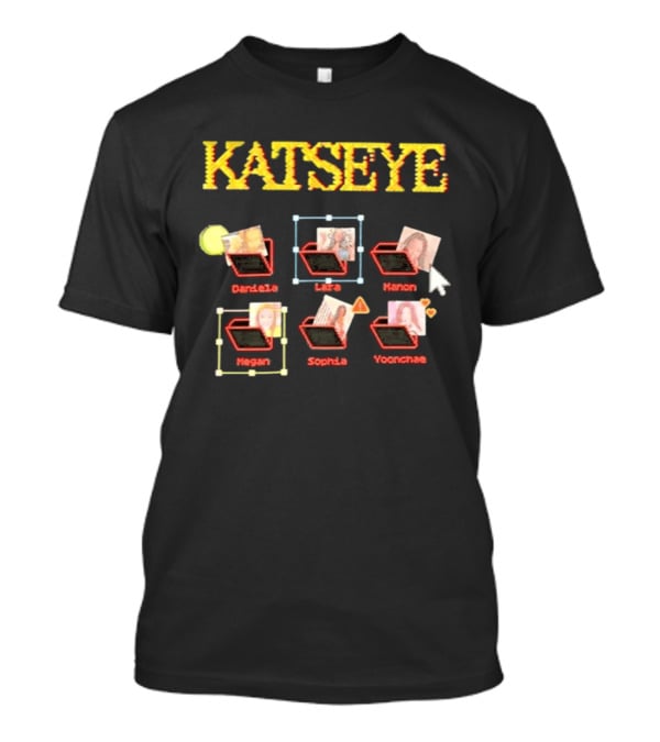 Katseye Internet Girl Darci Alexa Mignon Megan Sophia Yoonchae T-Shirt