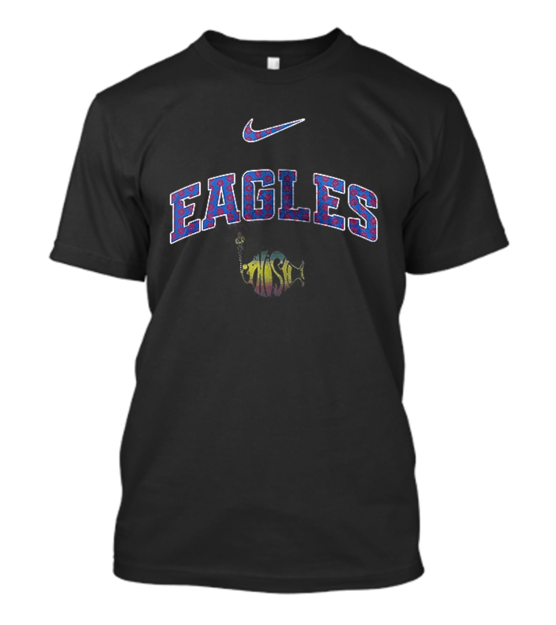 Nike Philadelphia Eagles EAGLES Text With Phish Band T-Shirt
