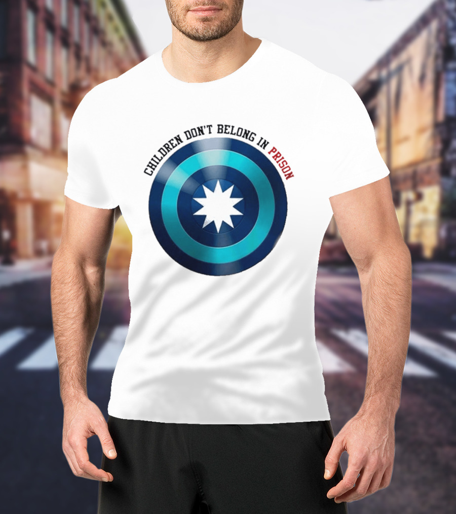 Children Don't Belong In Prison Minnesota Shield Abolish ICE T-Shirt